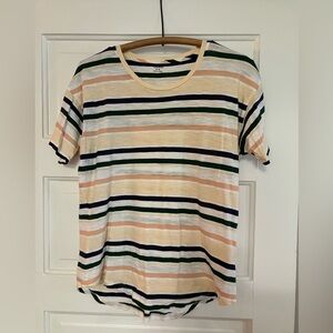 Madewell Striped Multicolor T-Shirt